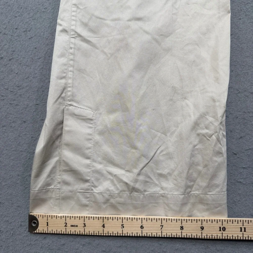 NEW Stockholm Atelier Cargo Pants Women's 8 Beige Baggy Wide Leg - Picture 5 of 9
